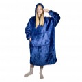 Televízna mikina s kapucňou HOODIE, S-XXL, modrá