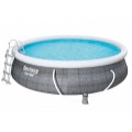 Bazén Fast Set Rattan 4,57 x 1,07 m - 57372