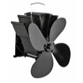 Ventilátor na dymovod SIROC 4, čierny T2002
