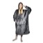 HomeLife Televízna mikina s kapucňou HOODIE sivá 88 x 112 cm 88112H