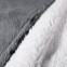 HomeLife Televízna mikina s kapucňou HOODIE sivá 88 x 112 cm 88112H