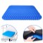 Gélový podsedák s poťahom COMFY 38 x 36 x 3 cm, modrý MGP2