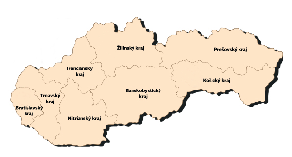 mapa prodejen
